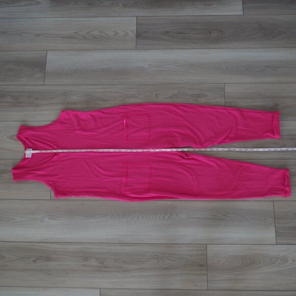 Barbiecore Smash + Tess And Barbie Bright Pink Sleeveless Jumpsuit Sz XS - Picture 13 of 14
